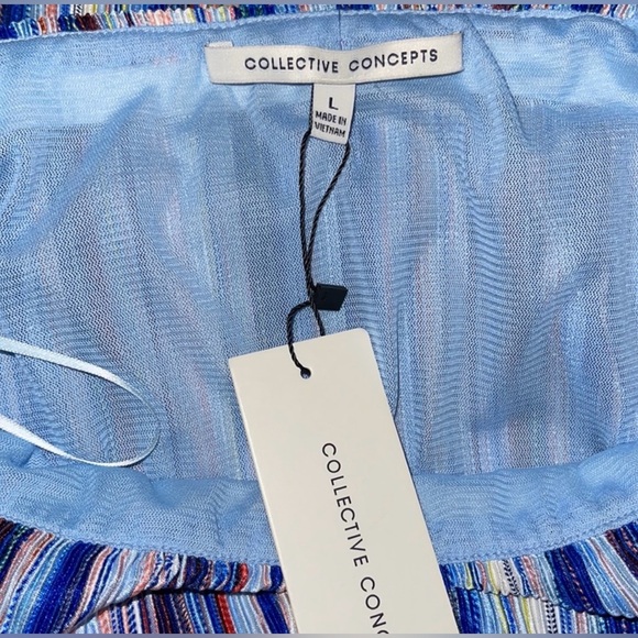 NWT Collective Concepts jumpsuit strapless Large - Picture 4 of 8